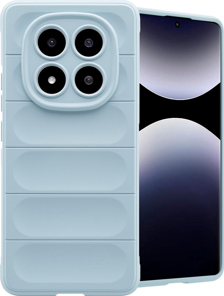 imoshion EasyGrip Backcover Xiaomi Redmi Note 14 Pro (5G) - Hellblau