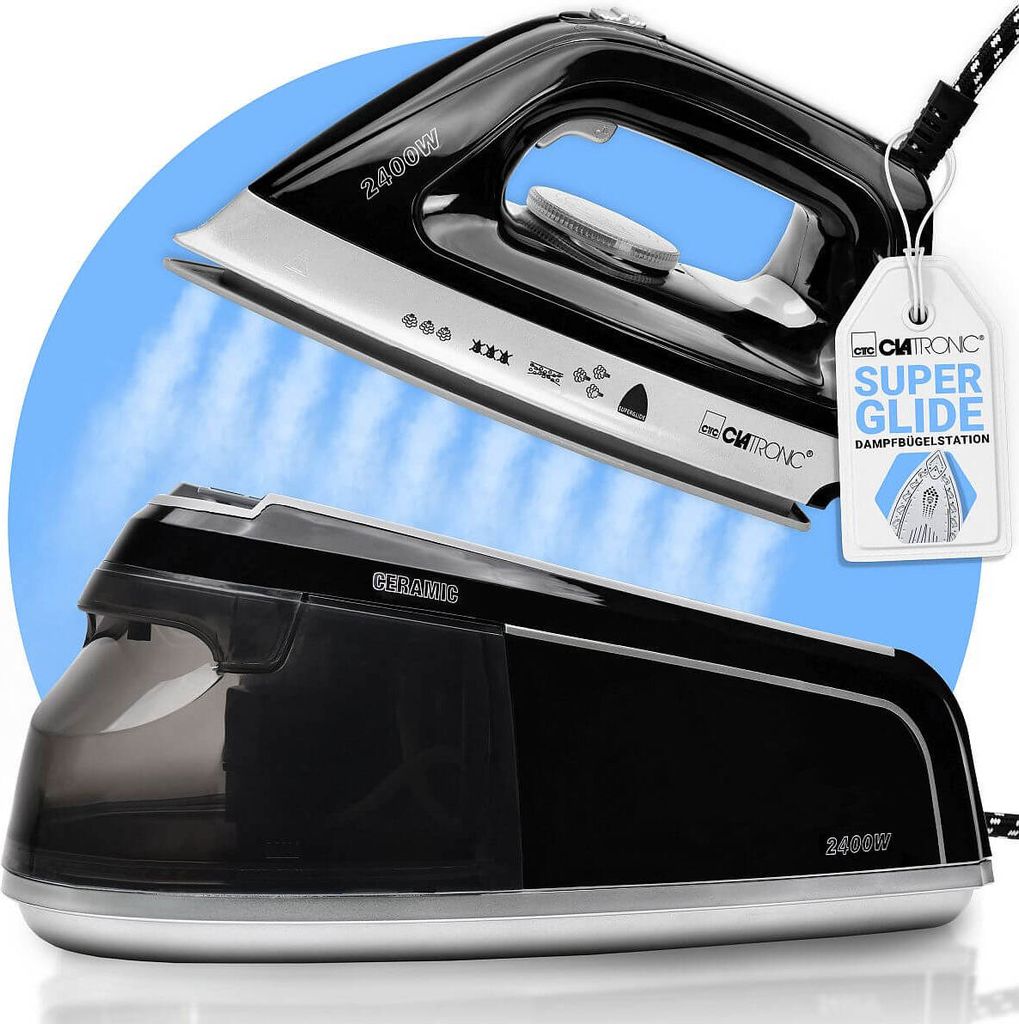 Stacja do prasowania parowego CLATRONIC DBS 3749 o mocy 2 Zdjęcie produktu 9