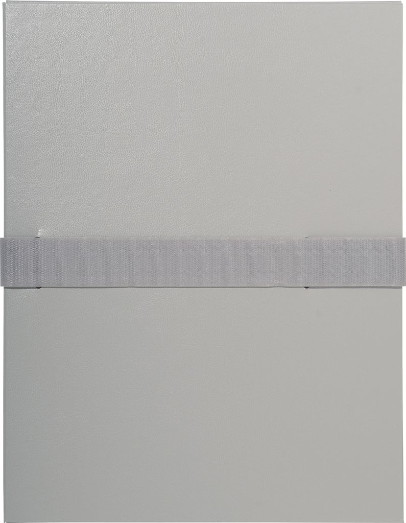 Exacompta 10x Dokumentenmappe dehnbar 1 Klappe Balacronbezug A4 Grau 630E