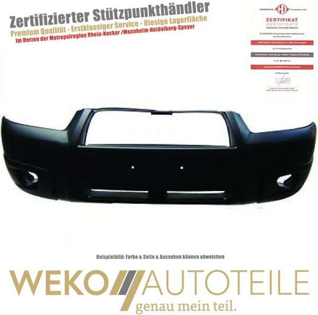 Stoßstange vorne DIEDERICHS 6241051 passend für SUBARU