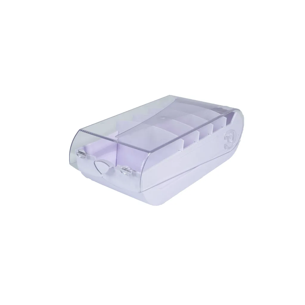 Organiseur de fiches A7 Learning Box BunnyBox Mauve pour vos révisions