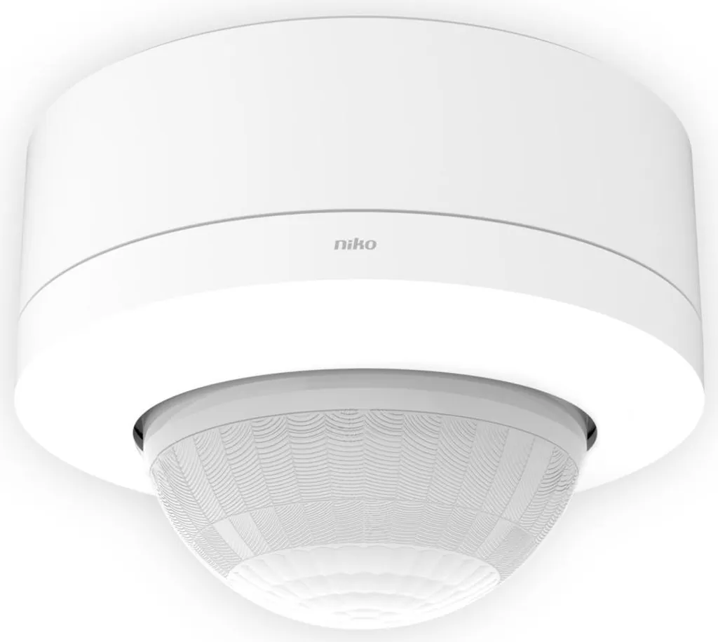 Détecteur de présence 360 degrés M42LR montage saillie blanc 230V