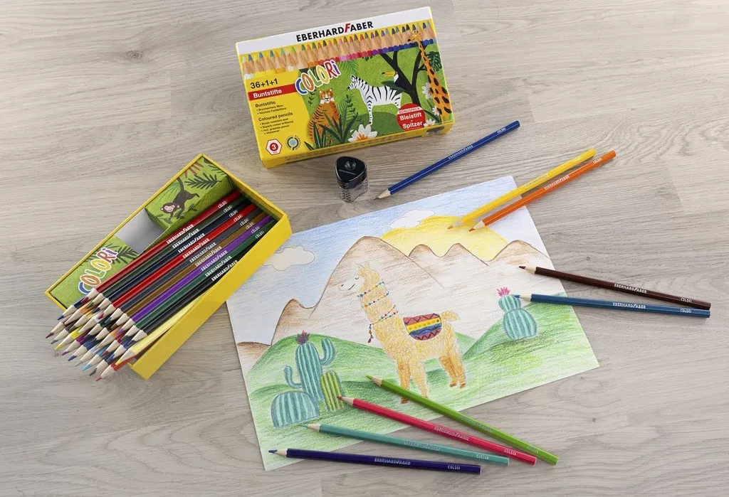 Crayons Eberhard Faber EF-514838 à mine tendre pour dégradés parfaits