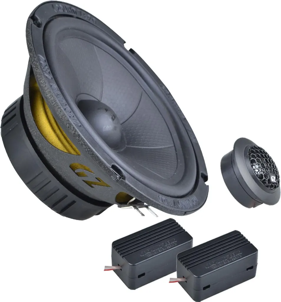 Kit Haut-parleurs 16.5 cm 2 Voies GZIC-165.2 pour Portière Voiture