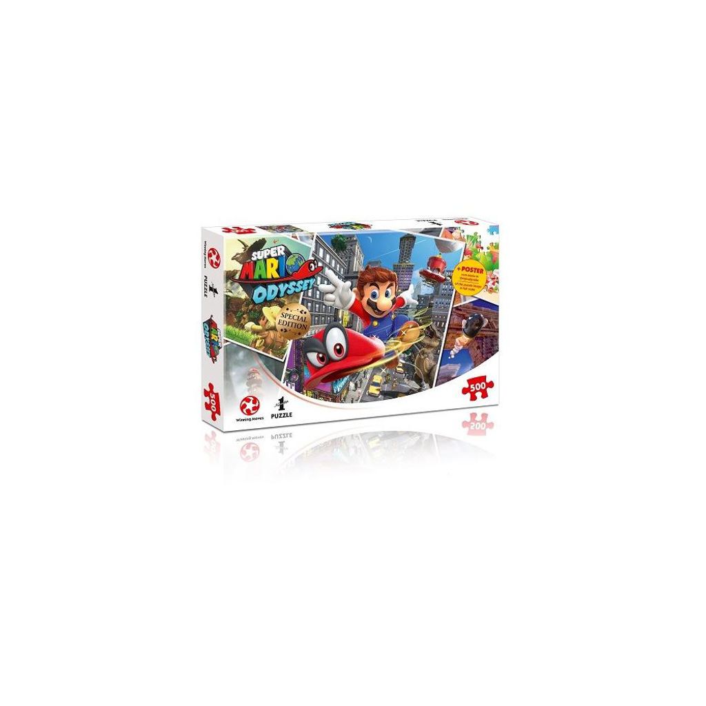 Puzzle Super Mario 500 pièces Fossil Falls - Mario Odyssey