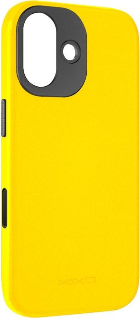 Handyhülle für iPhone 17, YAXO Leather Gear Slim Case MagSafe, Gelb
