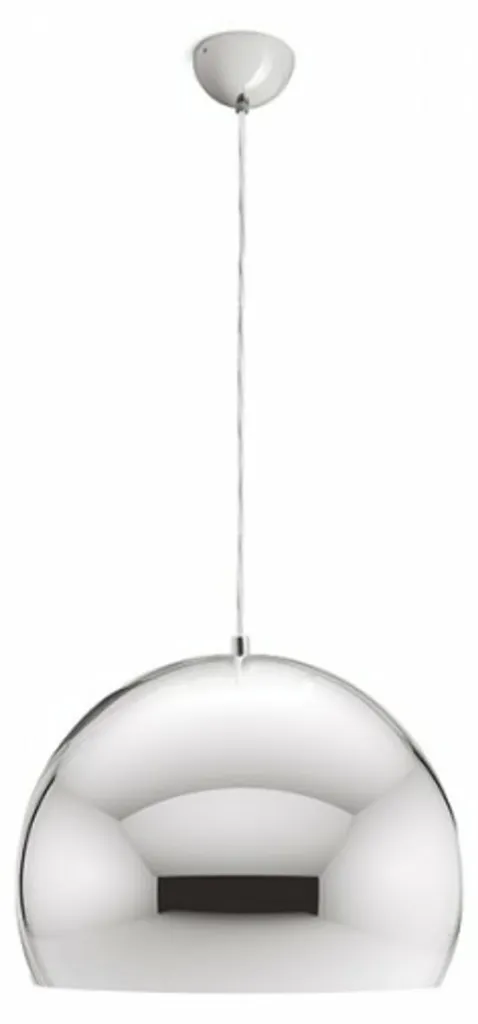 Remplacer vieux lustre par l'ASTON 30 pendentif chrome LED E27 15W