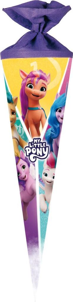 Nestler Schultüte 70cm rund mit Filzverschluss Hasbro "My Produktbild 