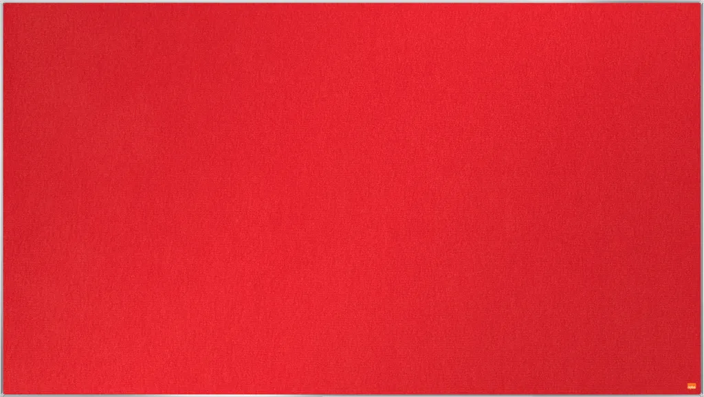 Nobo Impression Pro 1915422 Tableau d'Affichage en Feutre Rouge 87x155cm
