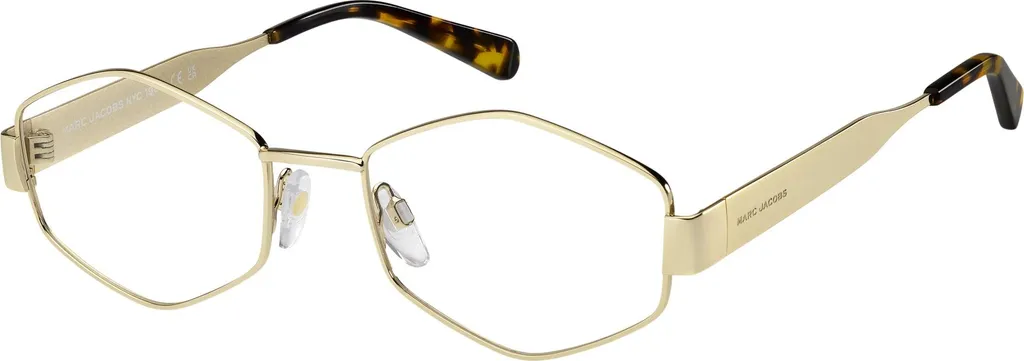 Monture de Lunettes de Vue Marc Jacobs 895 J5G en Métal Doré Chic