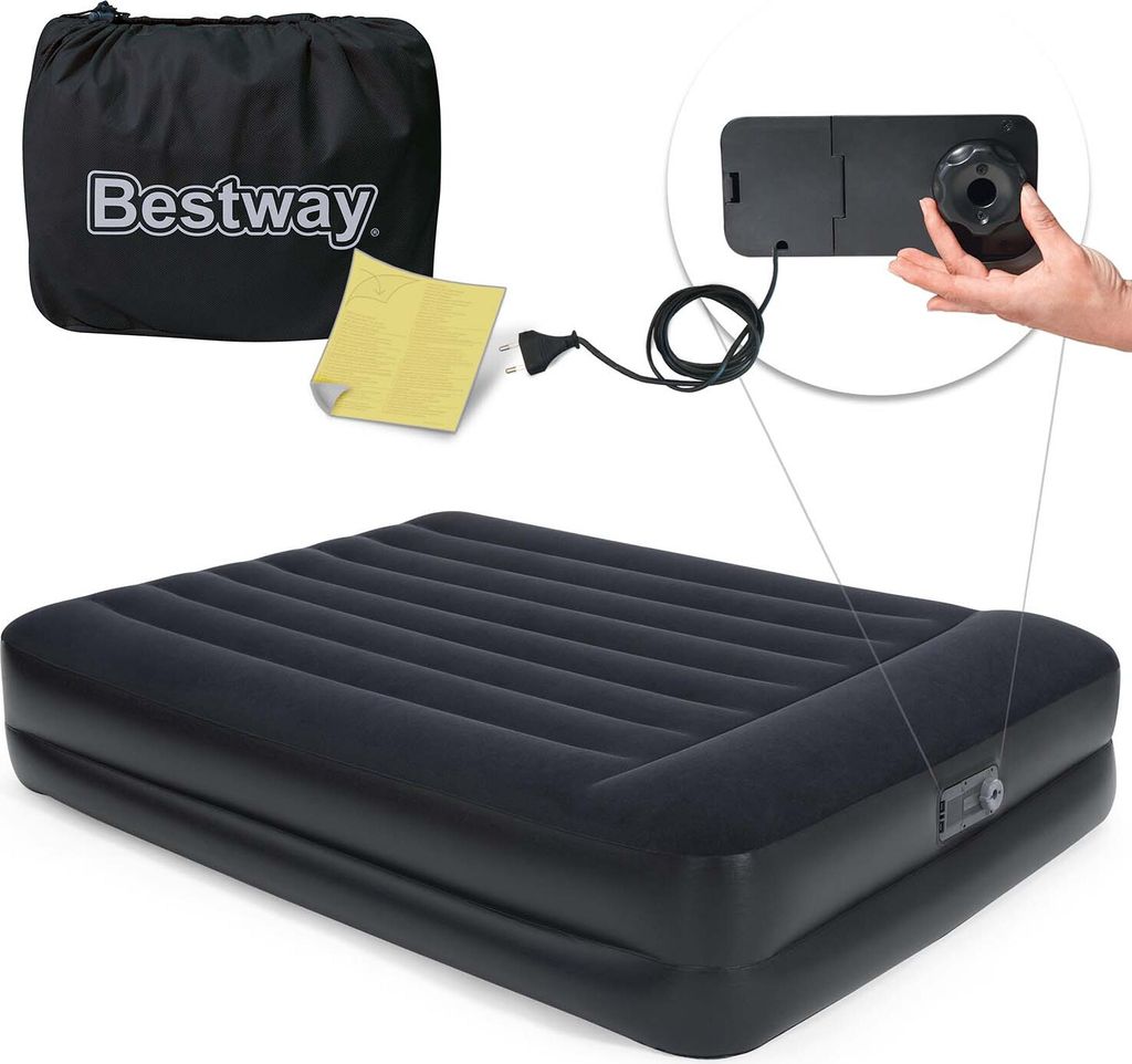 Bestway Luftbett "+" Queen-Size 203x152x46 cm mit Produktbild 79