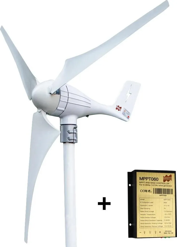 Générateur éolien pour camping-car et site isolé - Kit 600W 12V complet