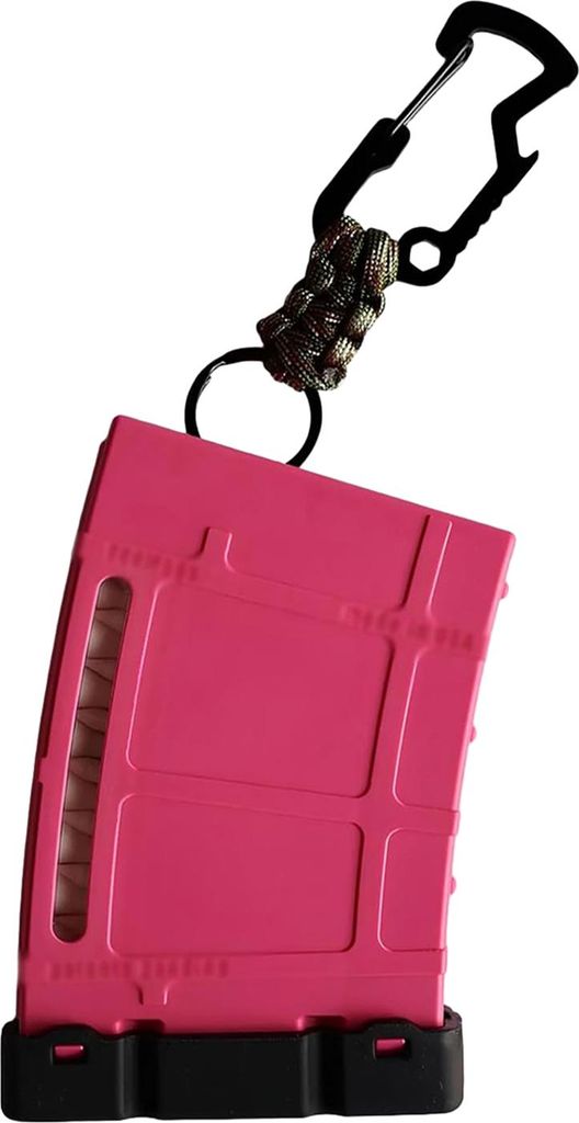 Golf-Tee-Aufbewahrungsbox mit Clip und Fass, passend für 18 Tees, tragbarer Golf-Tee-Halter mit Karabinerhaken zur Befestigung an Gürteltasche un...