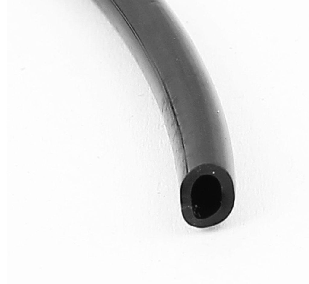 Schwarz 4mm x 2.5mm Pneumatisch Polyurethan PolyurethanLuft Schlauch Rohr 6M L?nge de