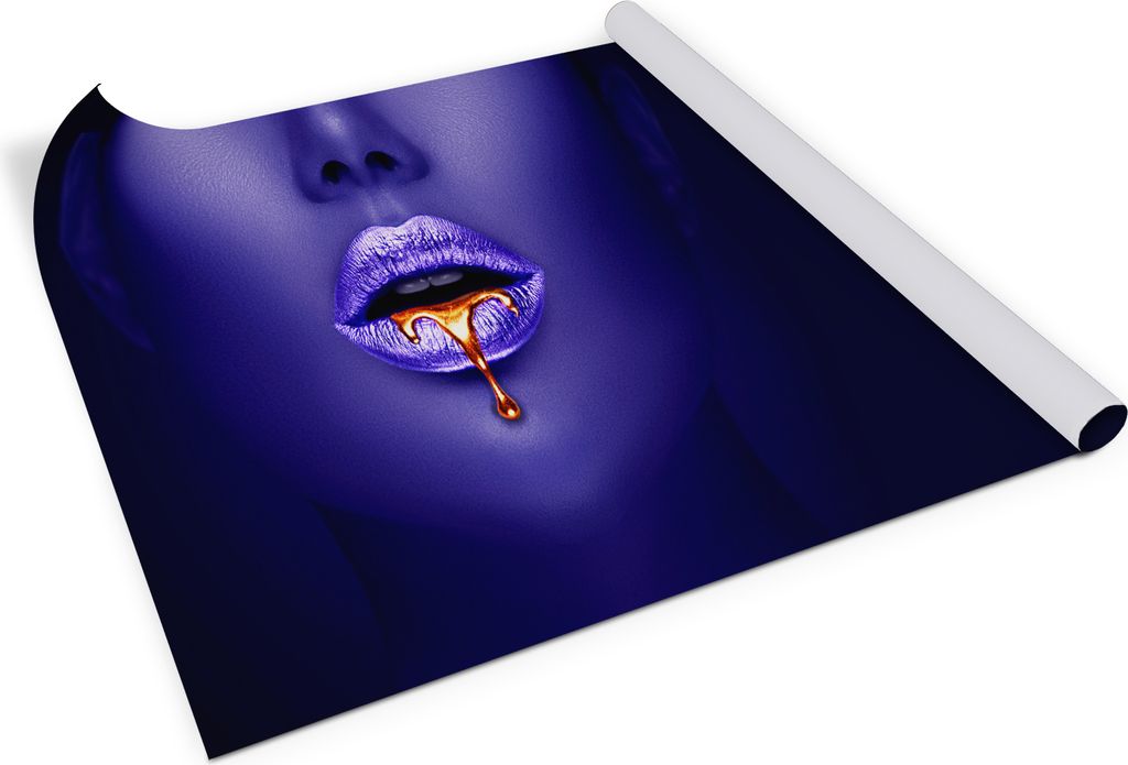 Weibliches gesicht– Möbelfolie selbstklebend – PVC Klebefolie für Möbel – Küche – Schränke – Möbelrenovierungsfolie – Möbeldekor...