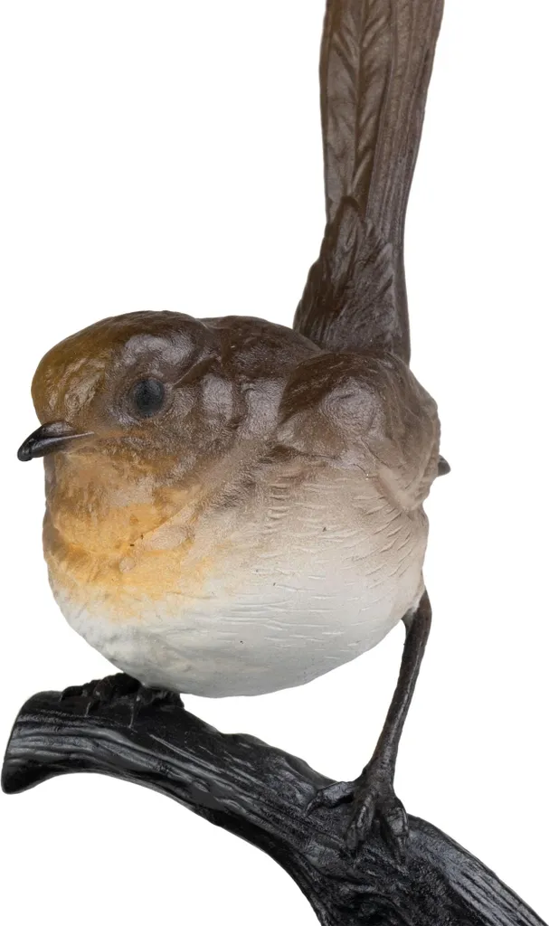 Figurine Oiseau Bronze Robuste : Décoration Durable et Indémodable - 6