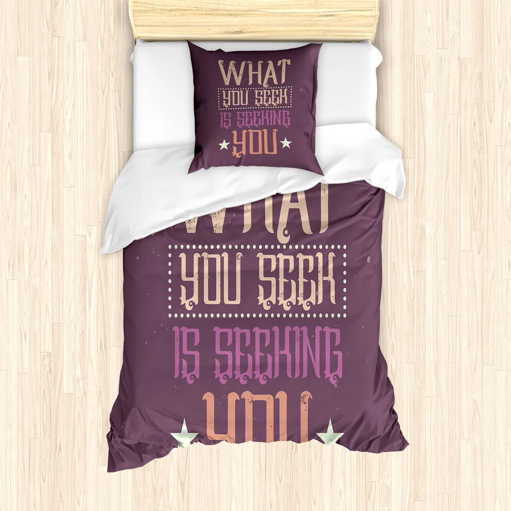Set Copripiumino ABAKUHAUS Vintage Grungy Singolo 135x200 cm