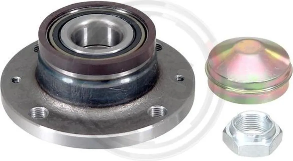 Moyeu de roue arrière avec roulement intégré pour Fiat Punto OE 51787397