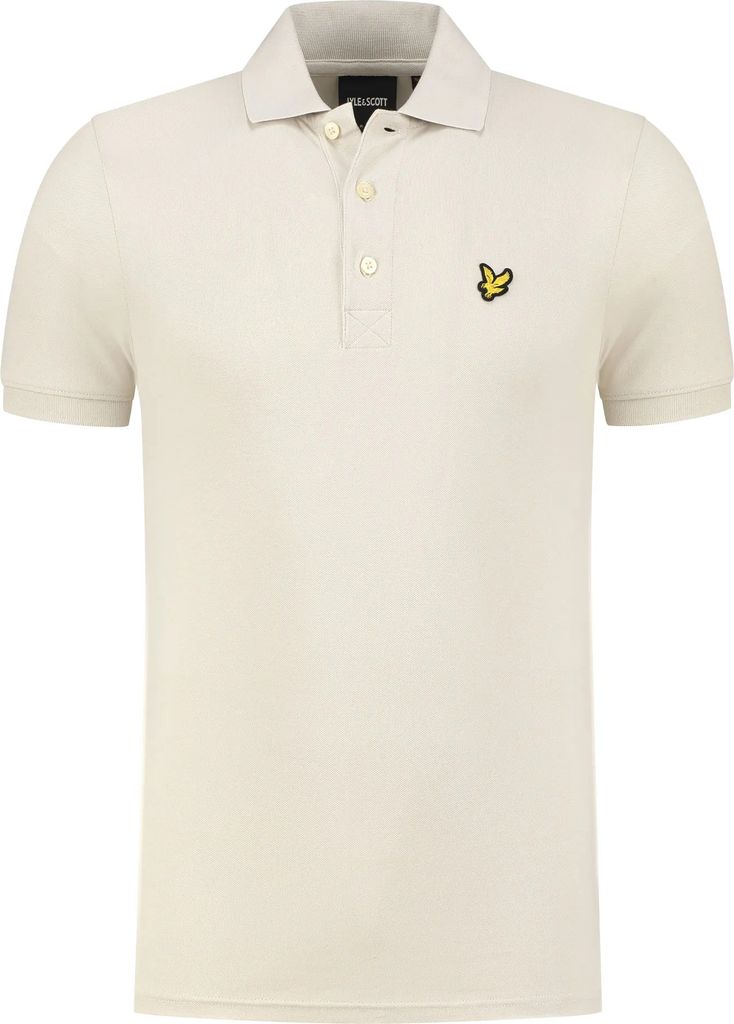 Lyle Scott Klassik Polo Beige : Größe - S Größe: S