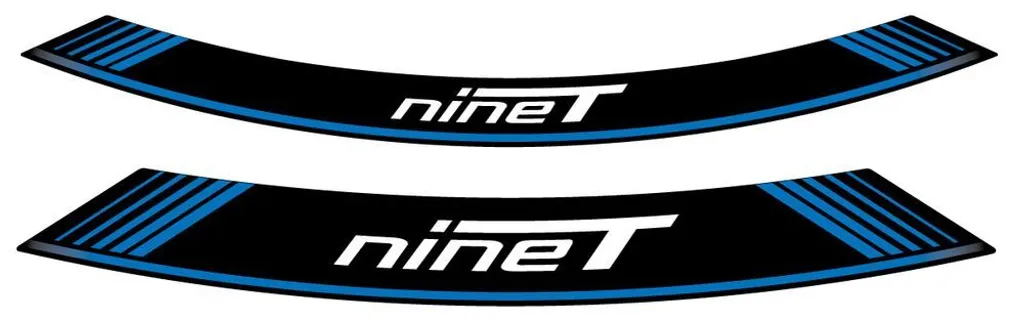 Personnalisez votre BMW R NineT avec les Bandes de Jante Puig 9133A Bleues