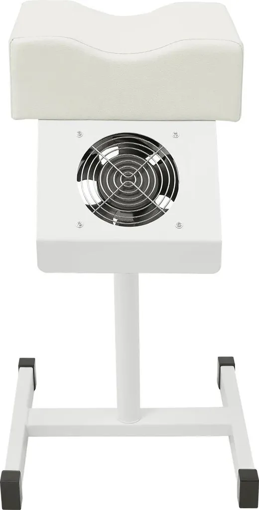 Poggiapiedi Pedicure con Estrattore Polvere - Altezza 48-68cm Metallo