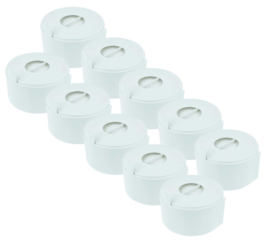 vhbw 10x HEPA Filter Ersatz für Dyson 965395-01 für Händetrockner - H13, Weiß