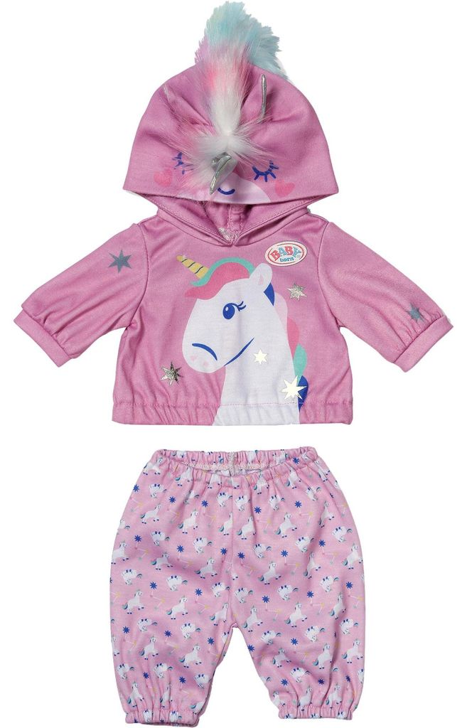 BABY born Outfit Unicorn 43cm, sada oblečenia pre bábiku, 3 Obrázok produktu 