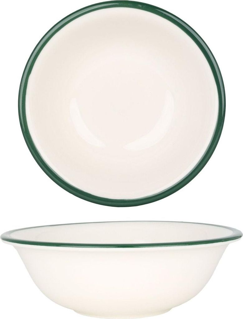 Rinart Schüssel - Green Edge - Porzellan - 16 cm (400cc)