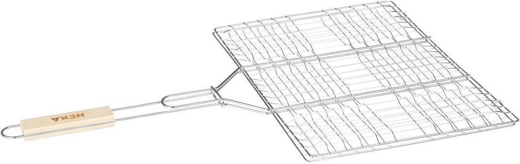 Doppelter rechteckiger Grillrost 40x30cm