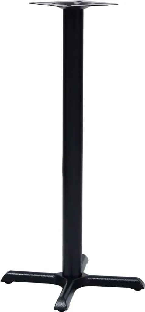 Offerta Base Tavolo Ghisa 56x56x107 cm - Struttura Professionale Nera