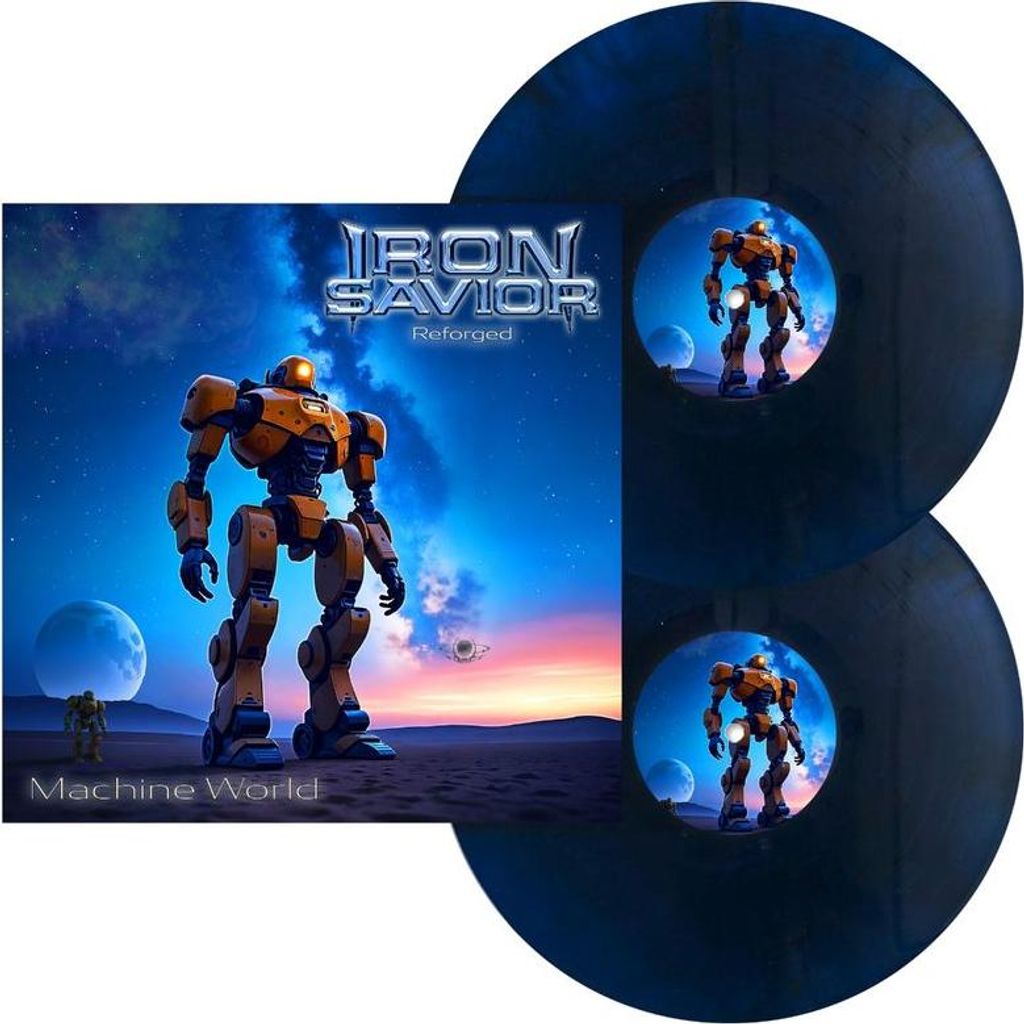 Iron Savior: Reforged - Machine World (Starbreaker Blue Vinyl)
