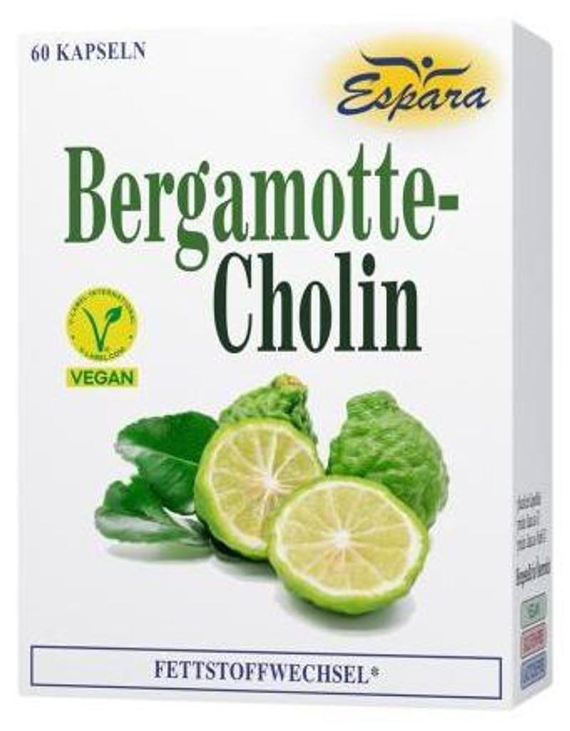 Bergamotte Cholin Kapseln 120 St