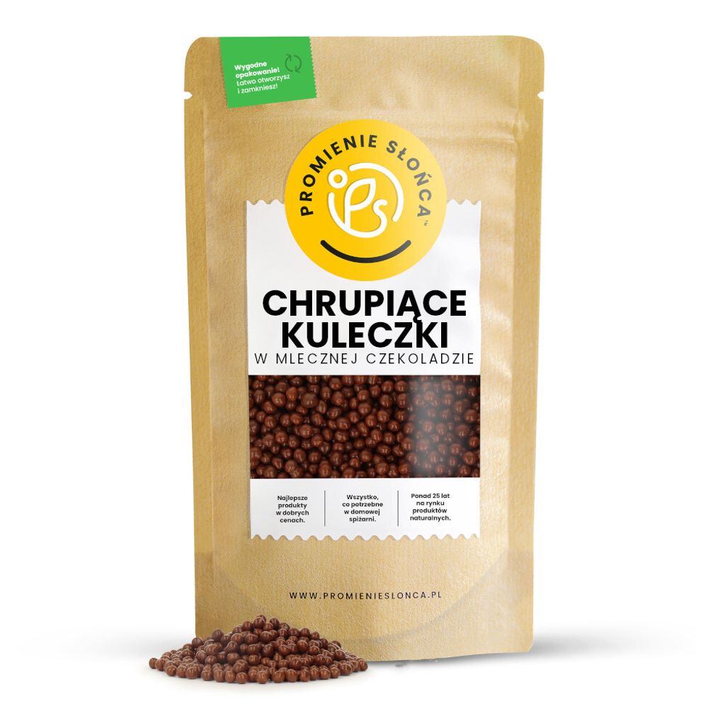Posypka Czekoladowa - Chrupiące Kuleczki w Mlecznej Zdjęcie produktu 