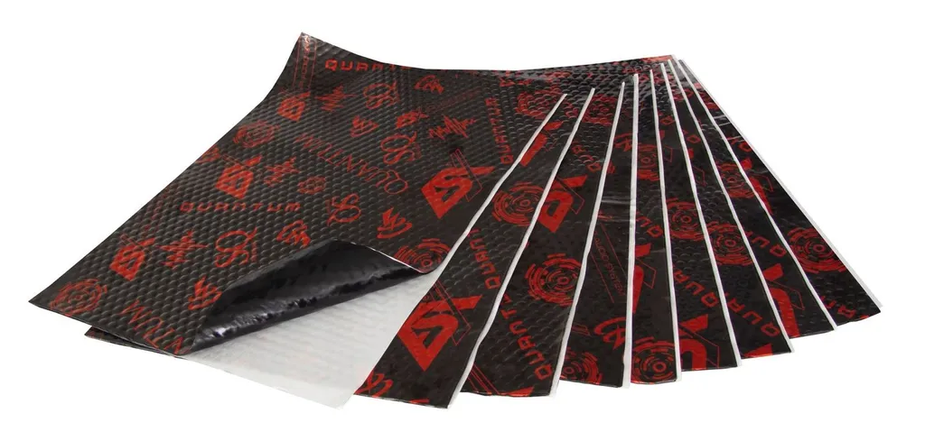 Isolant acoustique ESX QRM30S 3 mm ultra adhésif en butyle et aluminium