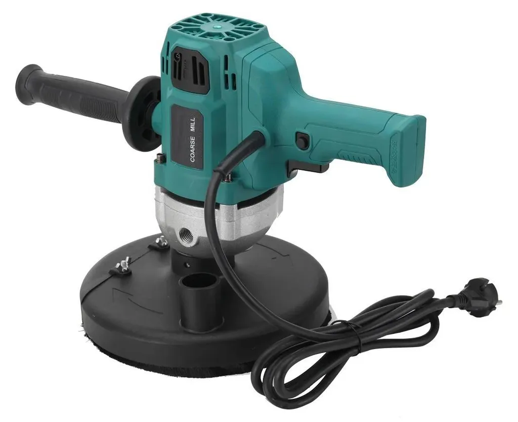 Ponceuse à béton puissante 2600W avec vitesse de 3000 tr/min - 7,1 kg