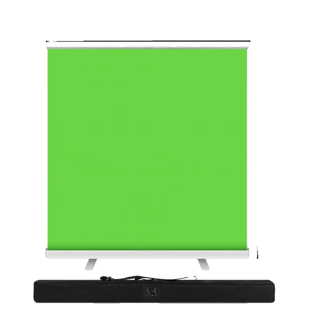 Fond Vert Pliable 150cm Anti-reflet - Support Photo Portable