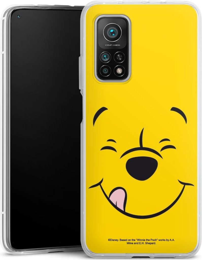 DeinDesign Handyhülle für Xiaomi Mi 10T Pro 5G Silikon Hülle Case Smartphone Schutzhülle Disney Offizielles Lizenzprodukt Winnie Puuh