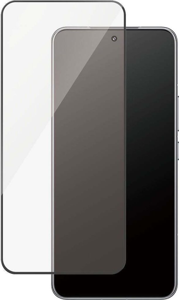 Gehärtetes Glas für Xiaomi 15, SAFE by PanzerGlass Ultra-Wide Fit, Schwarzer Rahmen