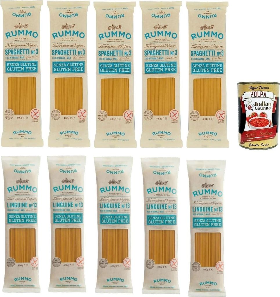 Rummo Pasta Nudeln Glutenfreie Spaghetti und Linguine, Produktbild 