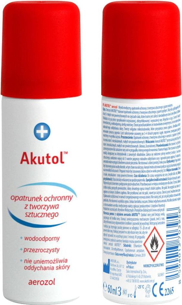 AKUTOL pansement liquide en spray, 60ml Image du produit 