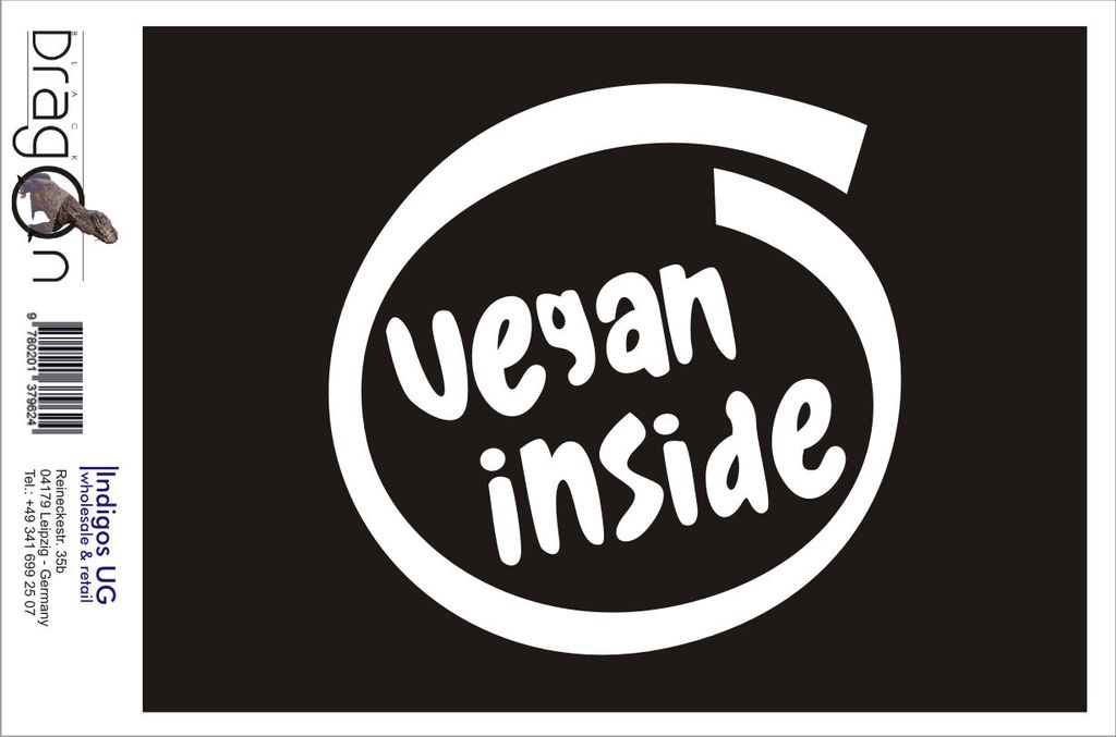 Aufkleber / Autoaufkleber - JDM / Die cut / Auto / OEM - vegan inside - 120x120 mm schwarz - Heckscheibe / Heckscheibenaufkleber
