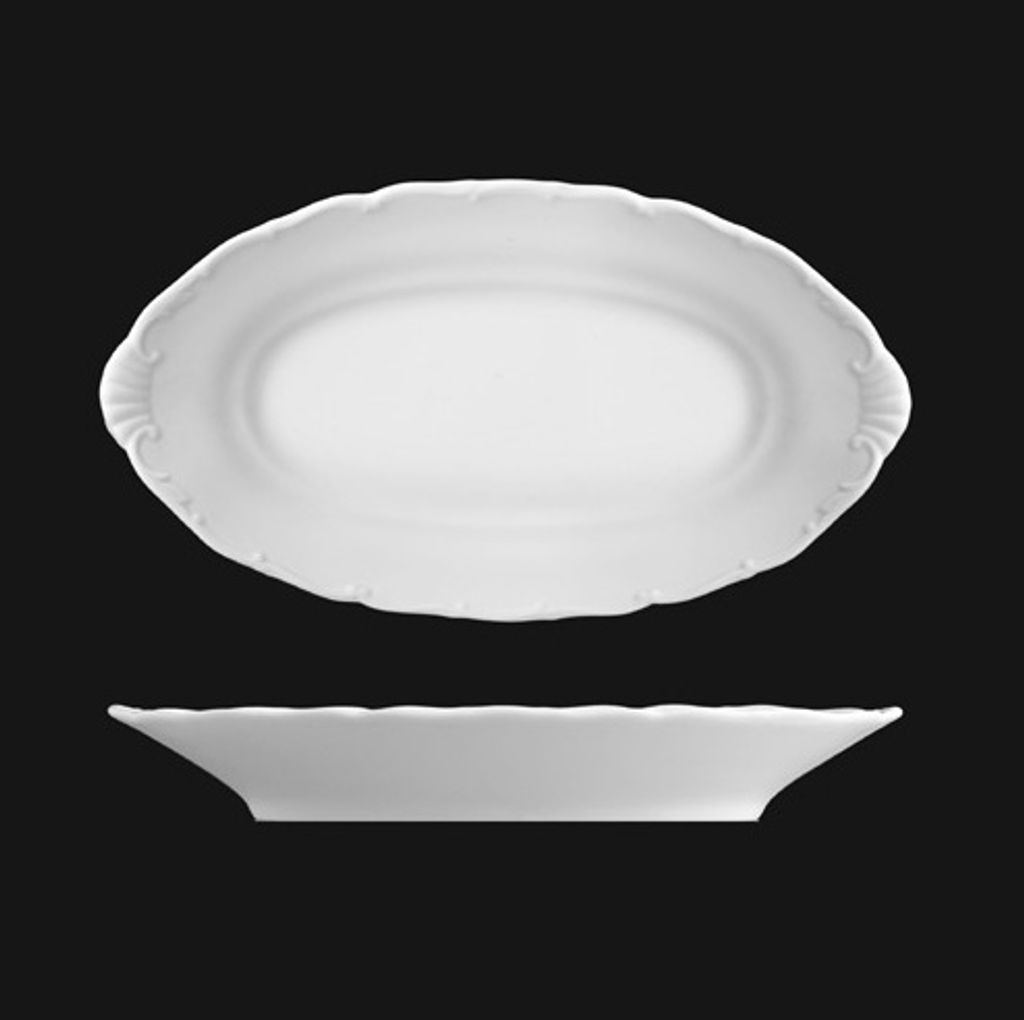 Buffet 26 cm, porcelaine blanche, Vérone, G. Benedict Image du produit 