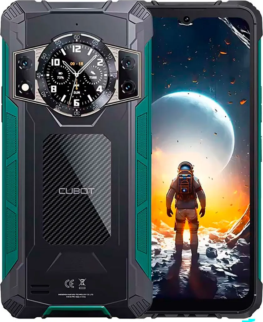 Smartphone Cubot Kingkong Ace 2 6GB/128GB Vert 6,5'' Robuste et Puissant