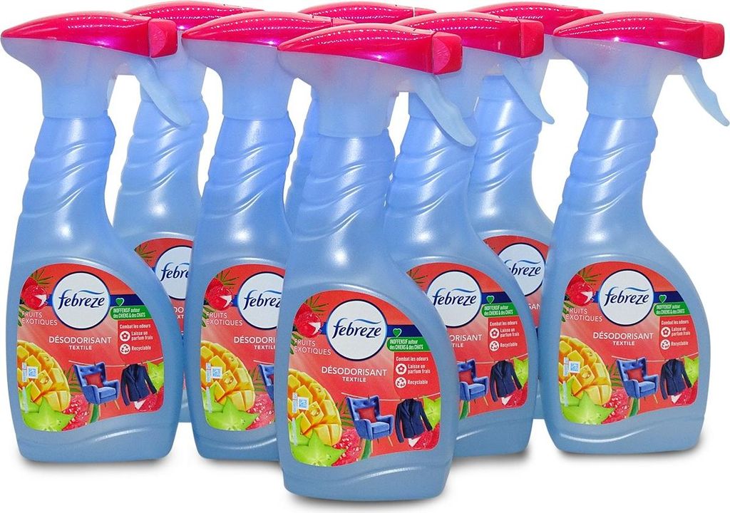 Febreze Textilerfrischer, exotische Früchte (8 x 500 ml)