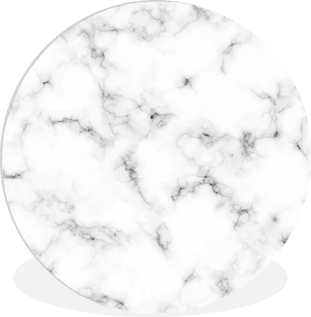 MuchoWow - Wand-Kreis - Wohnzimmer - Bild - Runde - Wanddeko - Dibond - Kunstdrucke