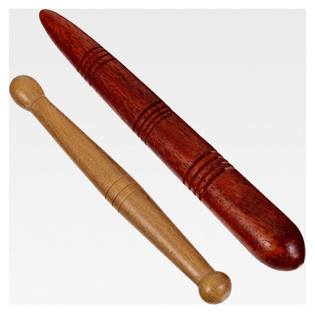 2 Stück Triggerpunkt Massagegerät aus Holz für Fuß, Schulter, Rücken und Beine zur Entspannung und Schmerzlinderung