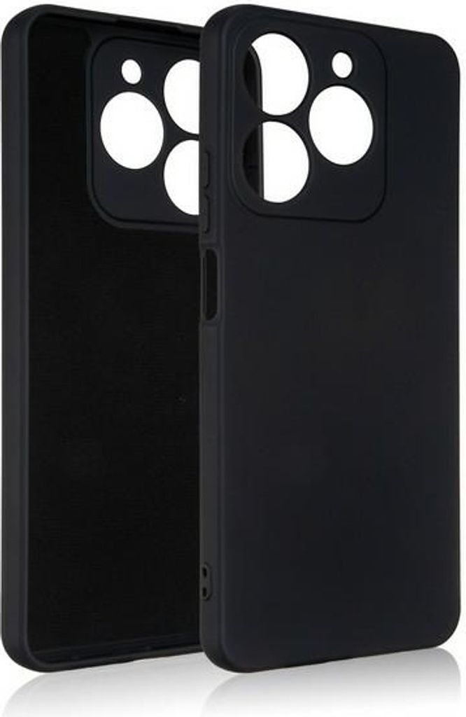 Beline Silikonhülle für Realme C63 schwarz/schwarz Schutzhülle