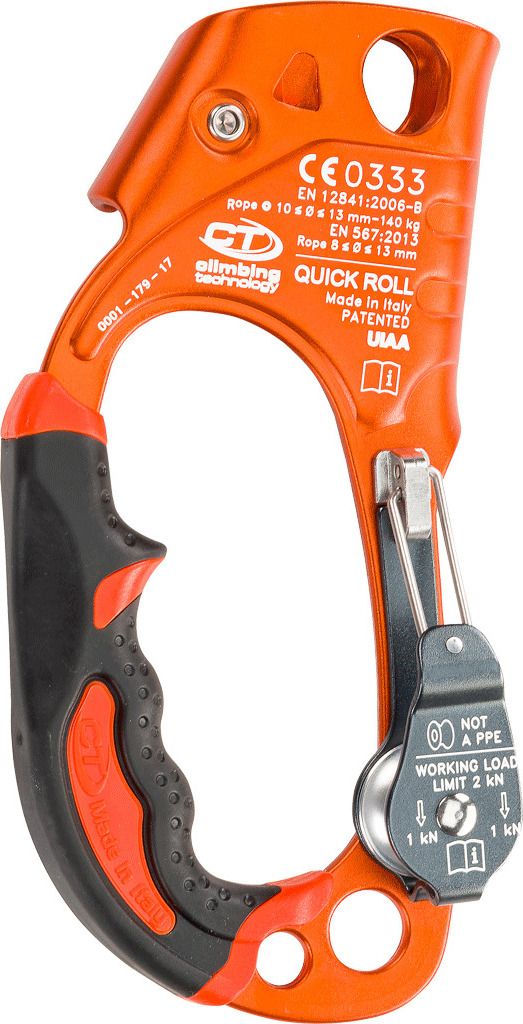 Climbing Technology Quick Roll Aufstiegshilfe Rechte Hand Orange