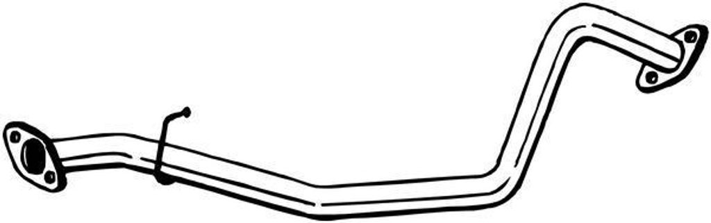 BOSAL Abgasrohr Auspuffrohr für SUZUKI JIMNY (FJ) 851-149