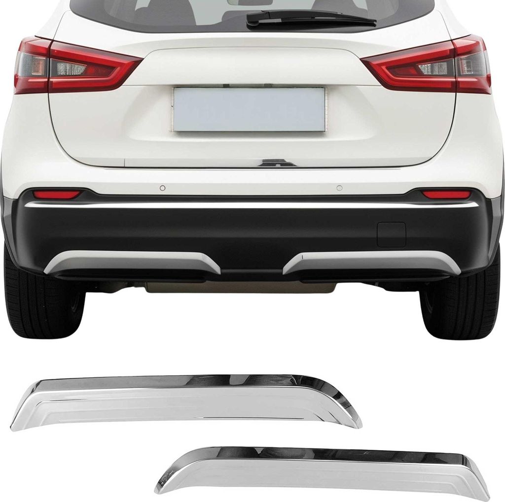 Diffuseur de pare-chocs arrière - pour Nissan Qashqai Image du produit 